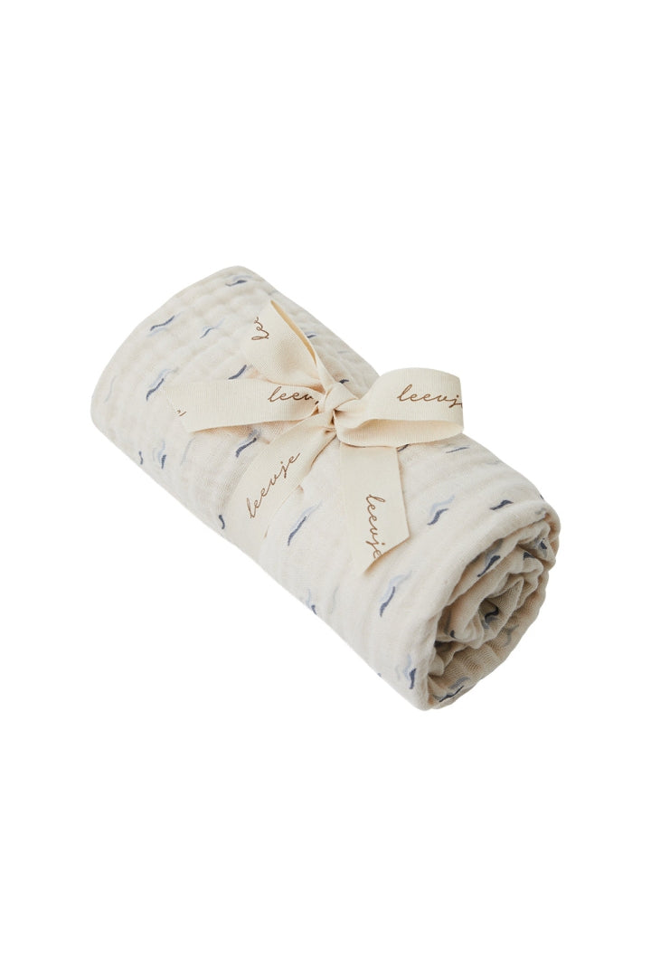 Muslin cloth 'waves' | leevje