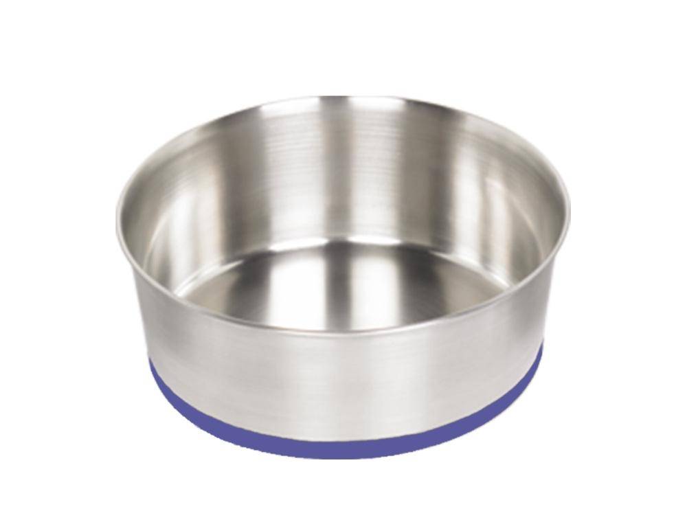 Heavy-duty stainless steel bowl - non-slip, 27.0 cm, 3.90 liters | Nobby