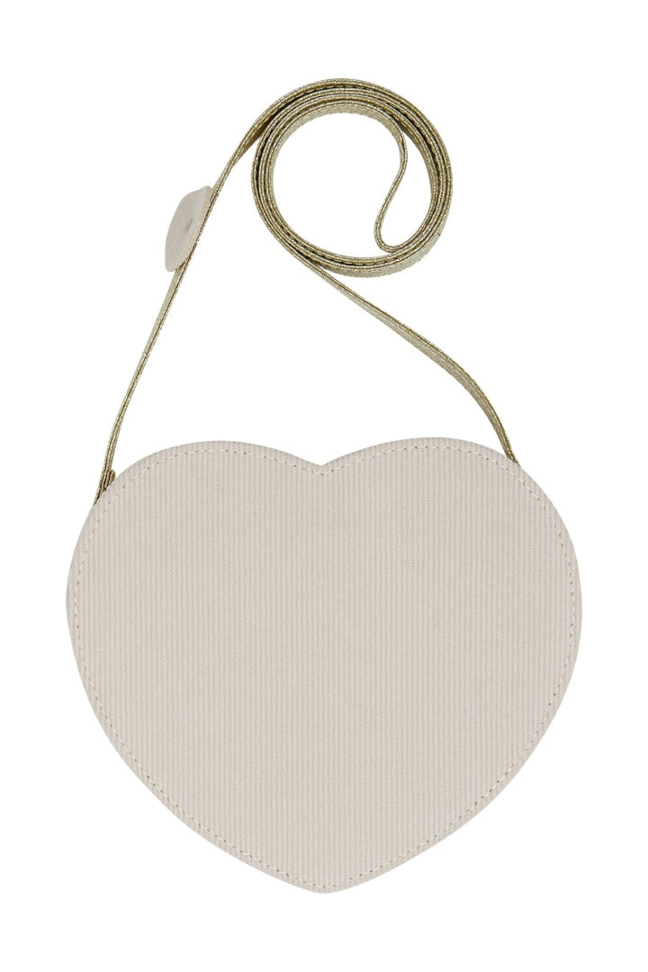Children's shoulder bag 'Corduroy Heart' | Leevje
