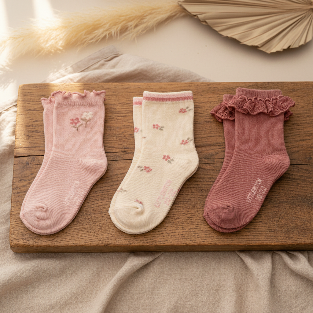 3-pack socks Multi - 20-22 = 1-2 years - Little Farm | Little Dutch