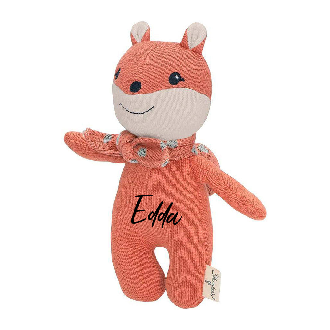 Enna the squirrel cuddly toy, orange | Sterntaler