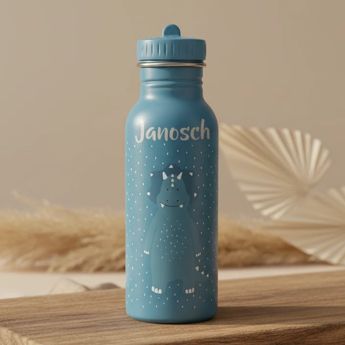 500ml Water Bottle - Mr. Triceratops | Trixie