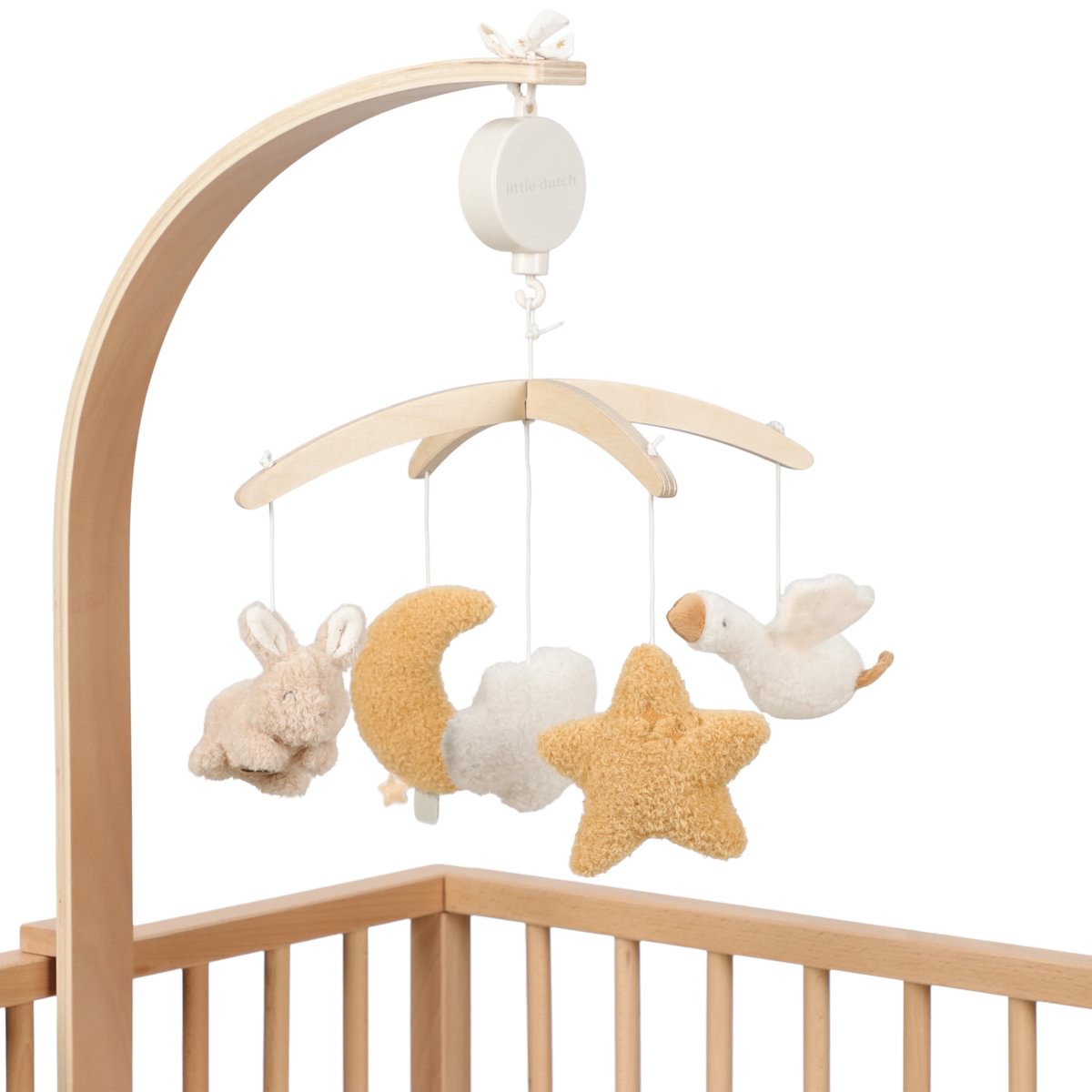 Wooden Musical Mobile Newborn Naturals