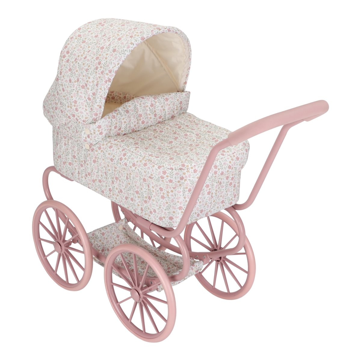 Metal doll's pram Soft Flowers