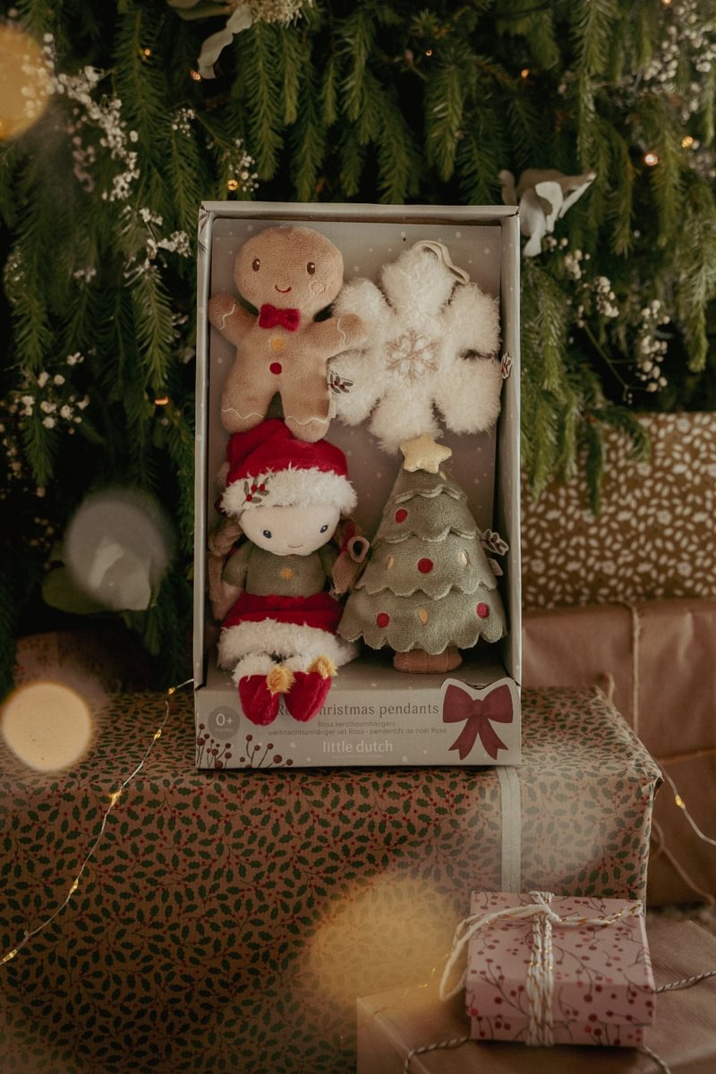 Christmas Tree Ornament Set Pink GRS