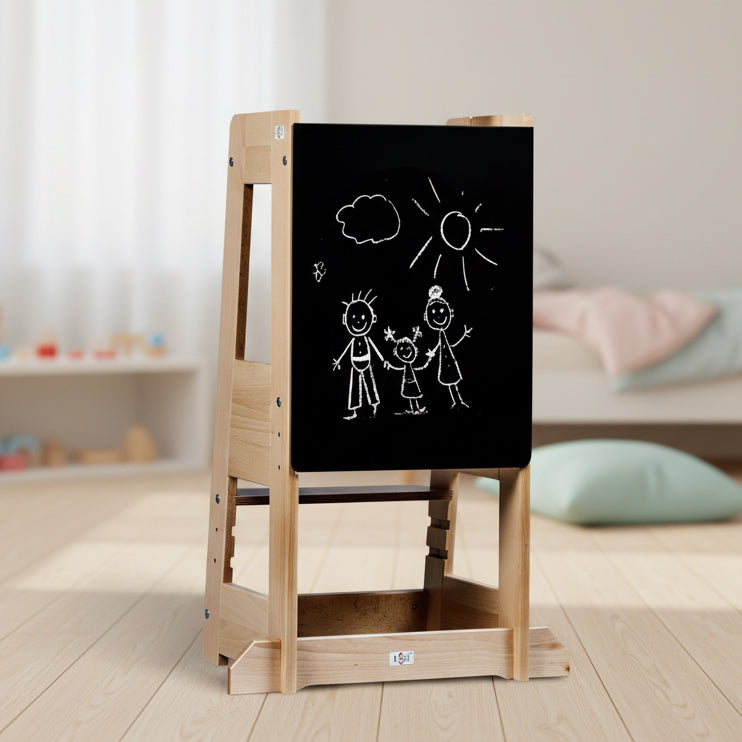 Black blackboard for Tissi® learning tower, Felix | Tissi®