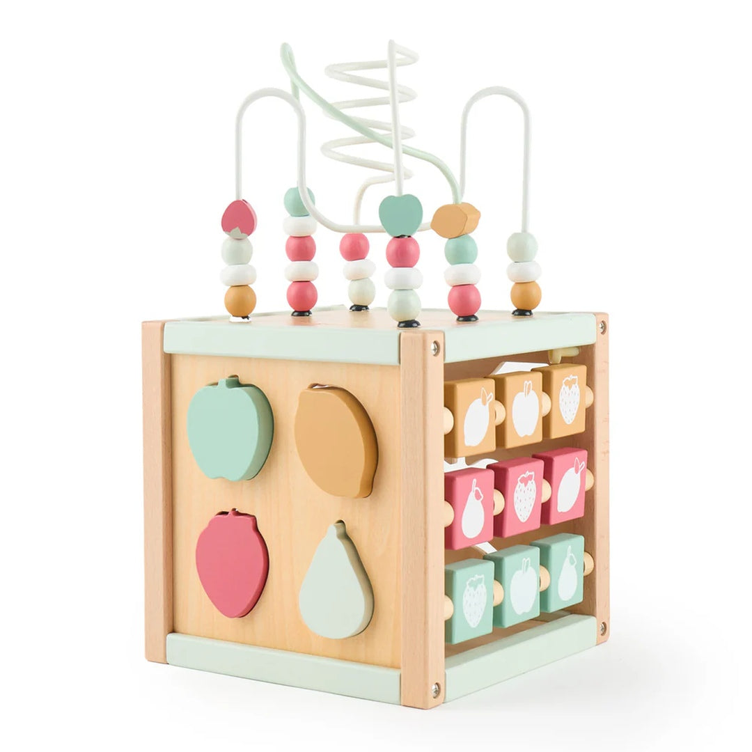 Motor skills cube Berry XXL wood | bieco
