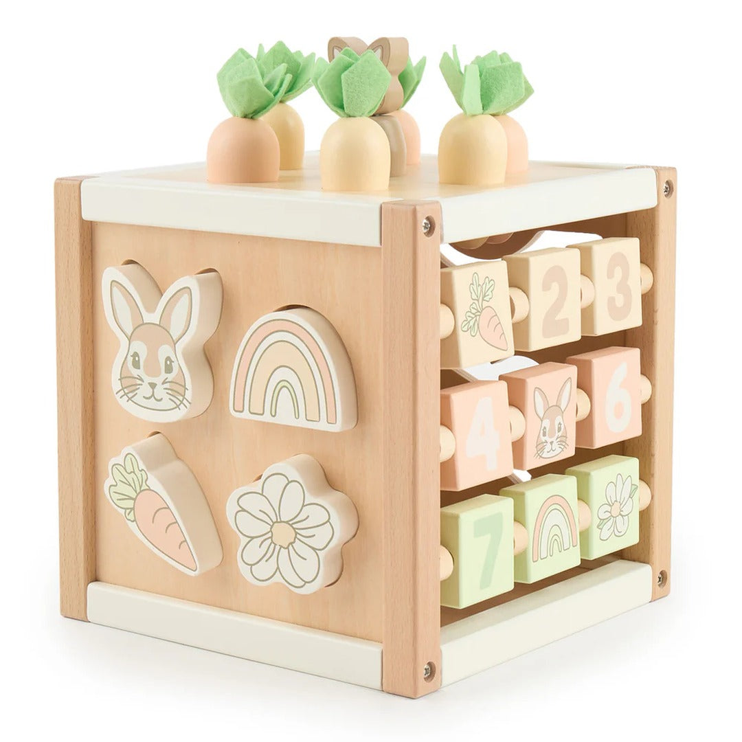 Motor skills cube rabbit Fine XXL wood | bieco