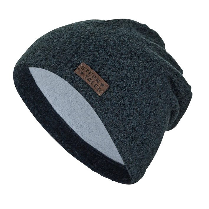 Slouch Beanie Melange size 47 navy | Sterntaler