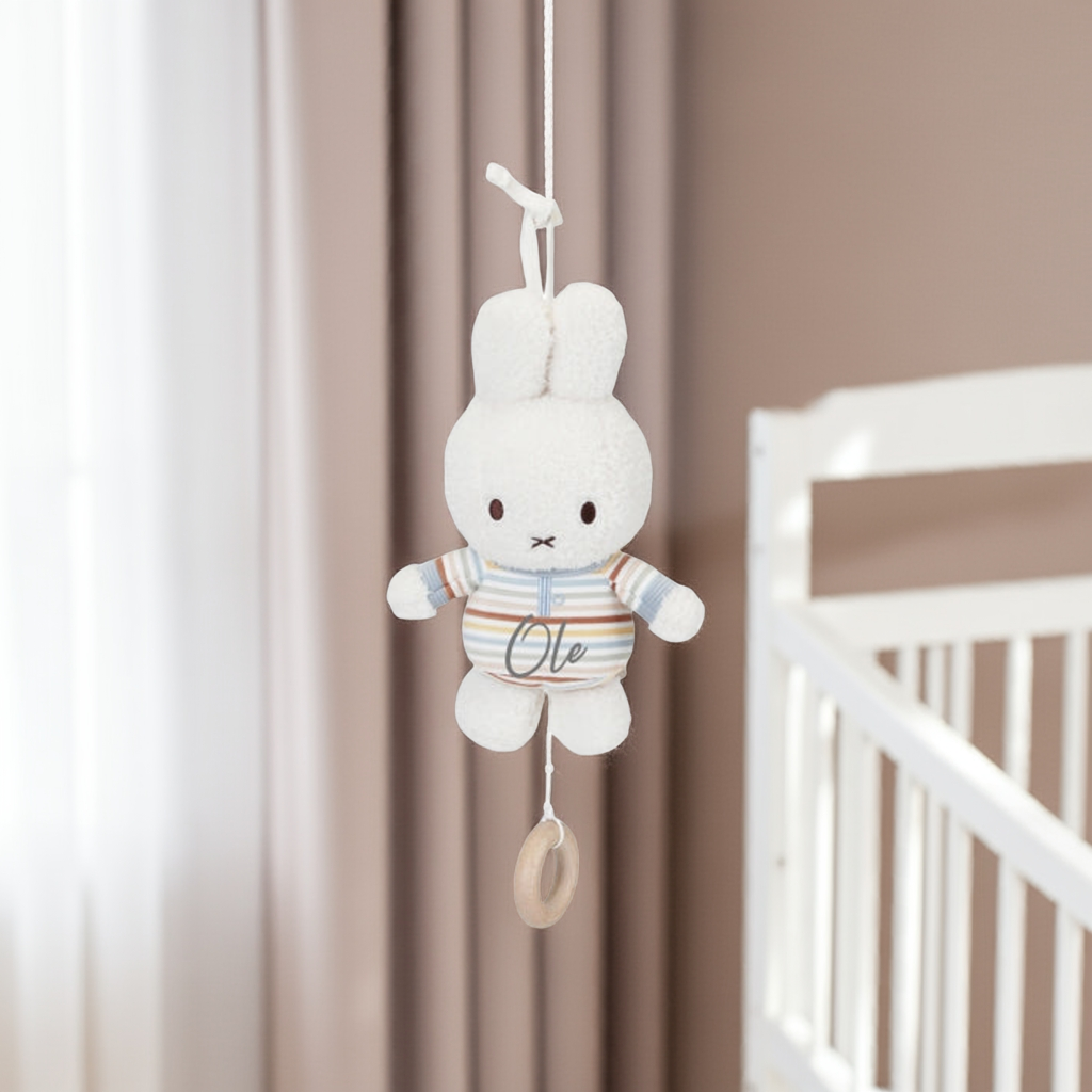 Vintage Sunny Stripes x Miffy Rabbit Music Box