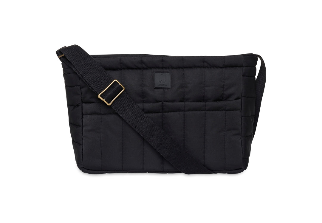 Changing Bag/Buggy Organzier Puffed, Black | Jollein