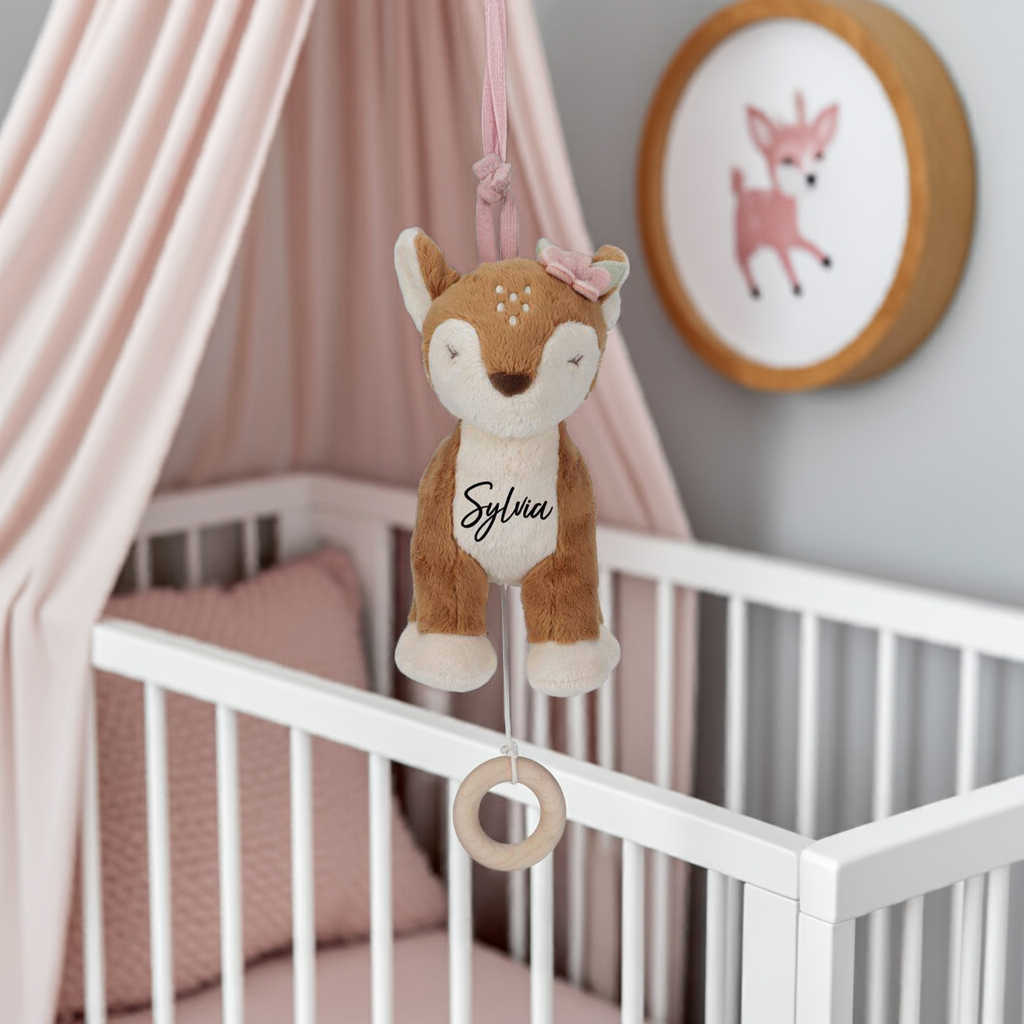 Music Box Deer Fairy Garden