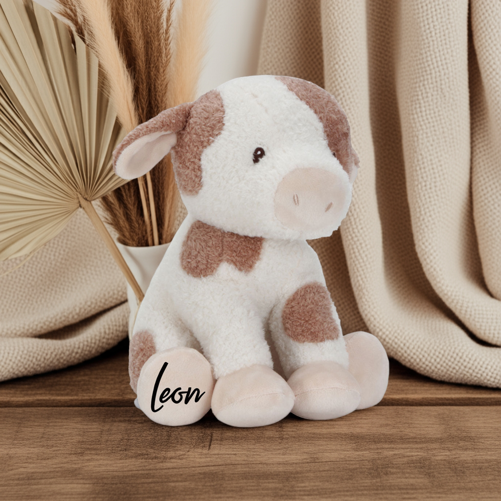 Stuffed Cow 25 cm Little Farm
