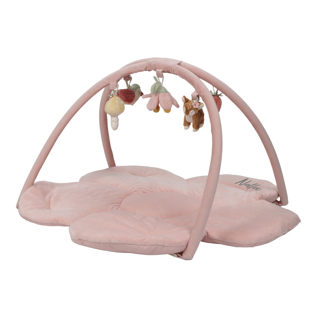 Play arch with blanket Fairy Garden