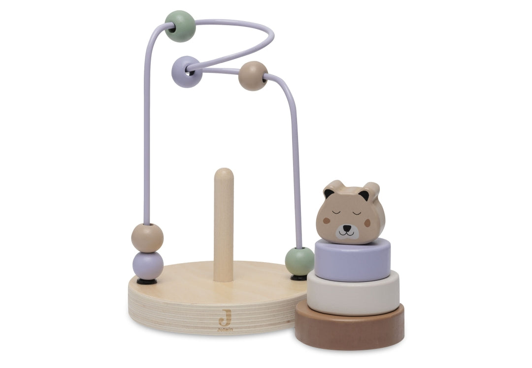 Cheetah Wooden Activity Spiral | Jollein