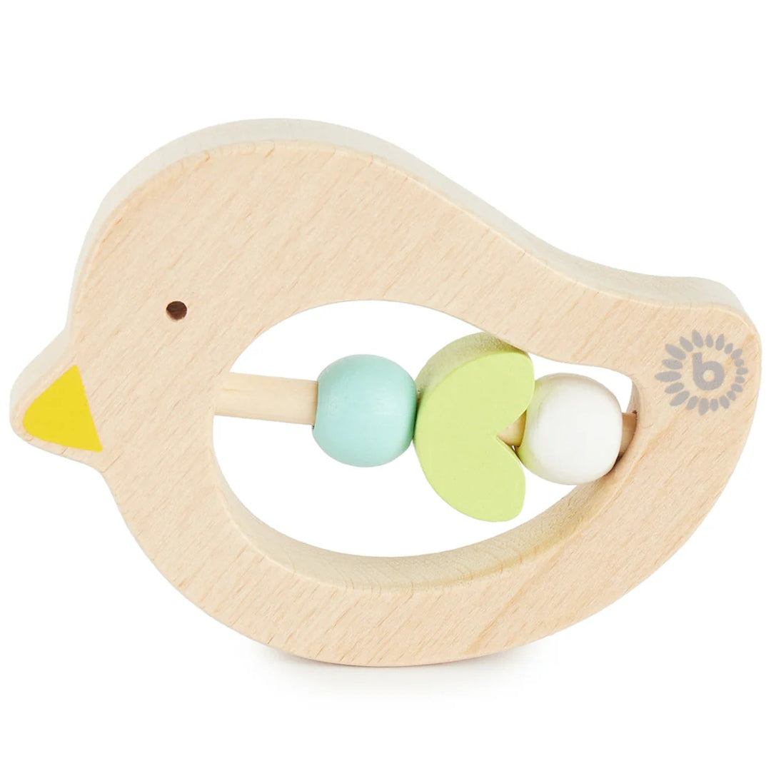 Teether bird light teal | Bieco
