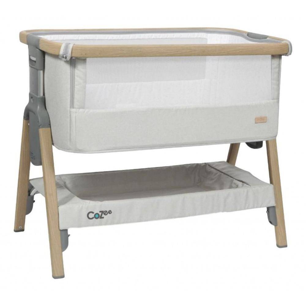 Co-sleeper for on the go, silver | Cozee