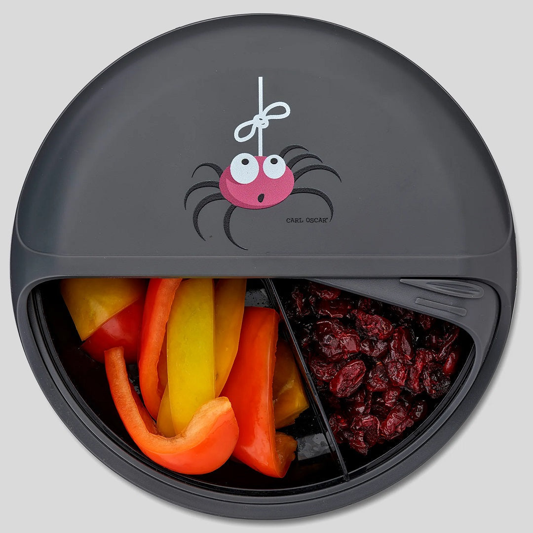 BentoDISC™ lunch box with 5 compartments, grey I Carl Oscar