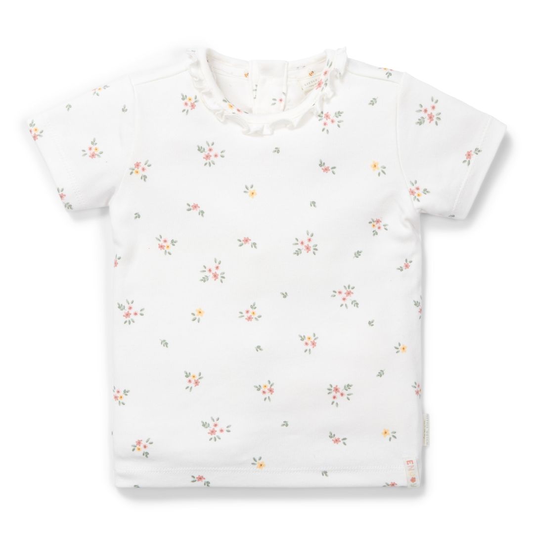 T-shirt short sleeve White Meadows | Little Dutch