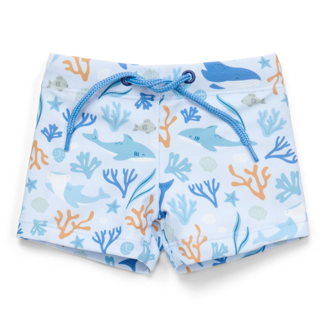 Swimming trunks Ocean Dreams Blue | Little Dutch
