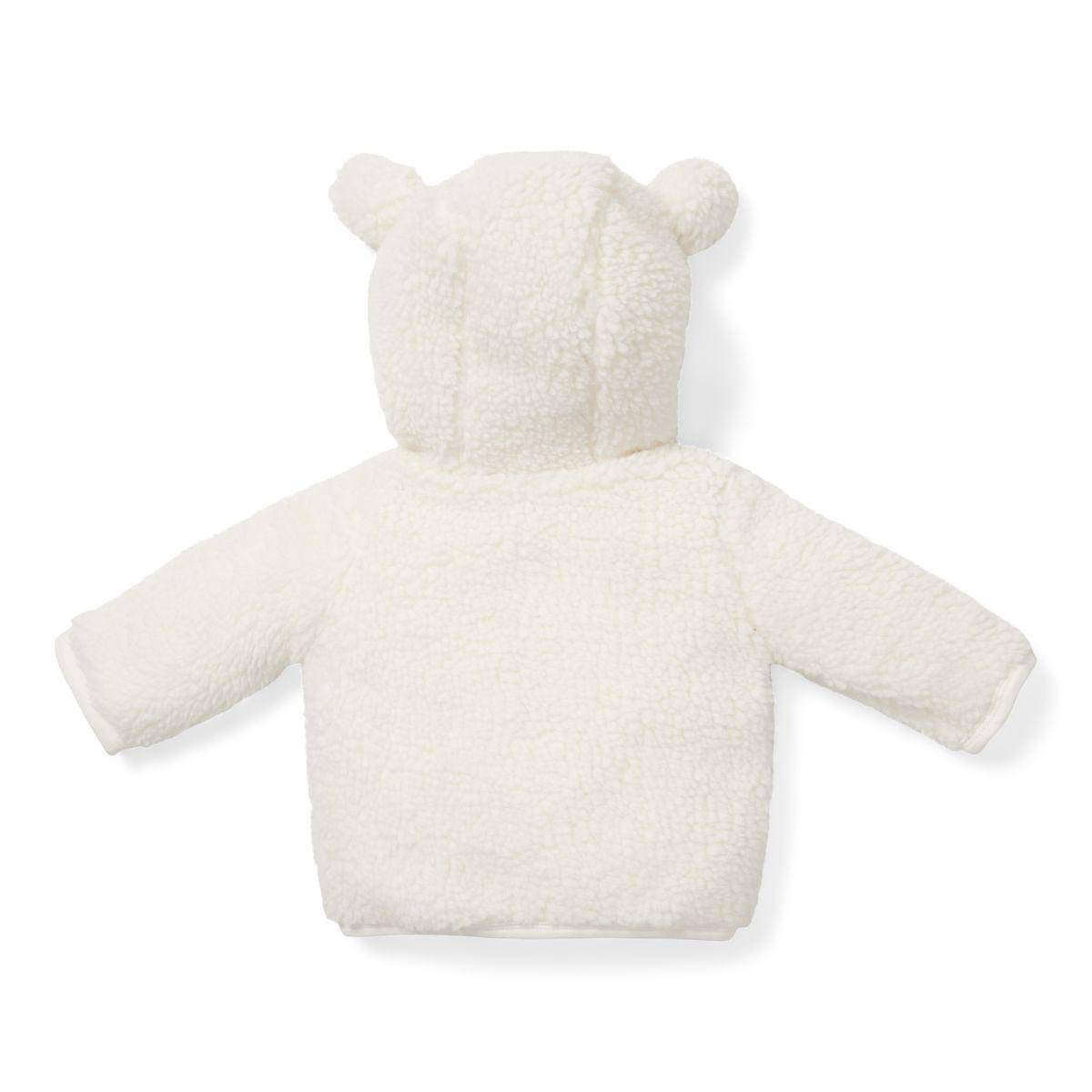 Teddy jacket Baby Bunny, Off-White | Little Dutch