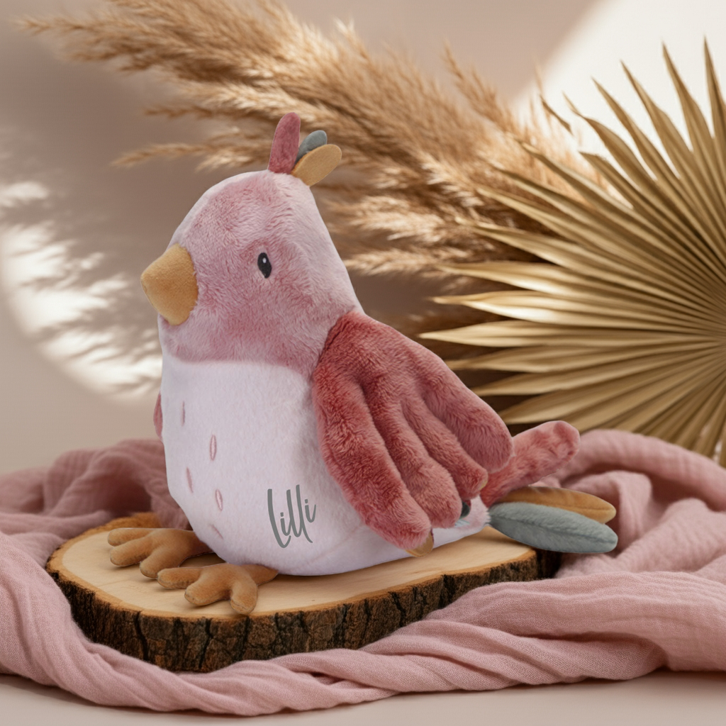 Stuffed Bird Flowers &amp; Butterflies