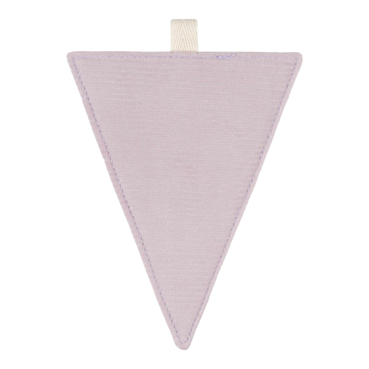 Garland element pennant purple