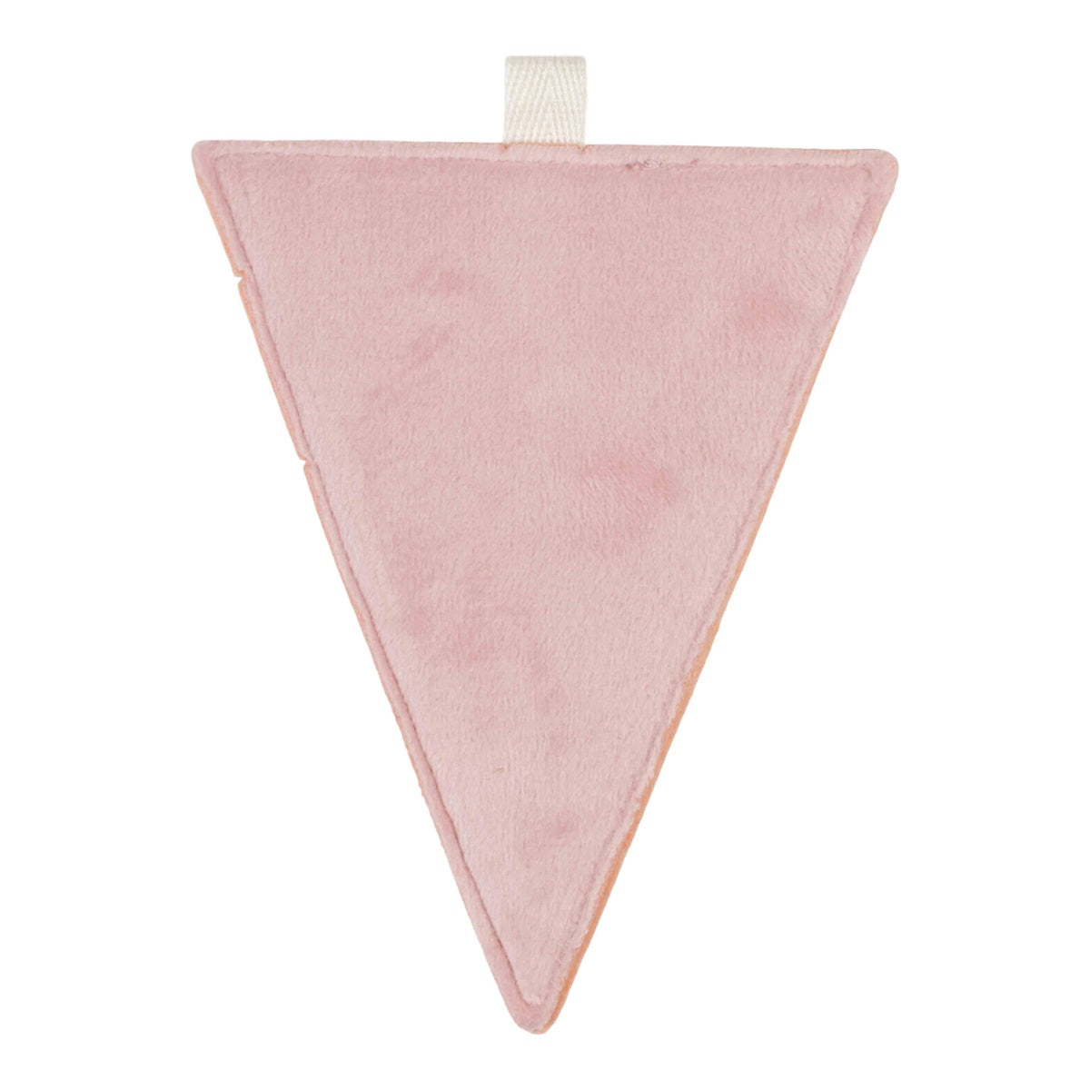 Garland element, pink pennant