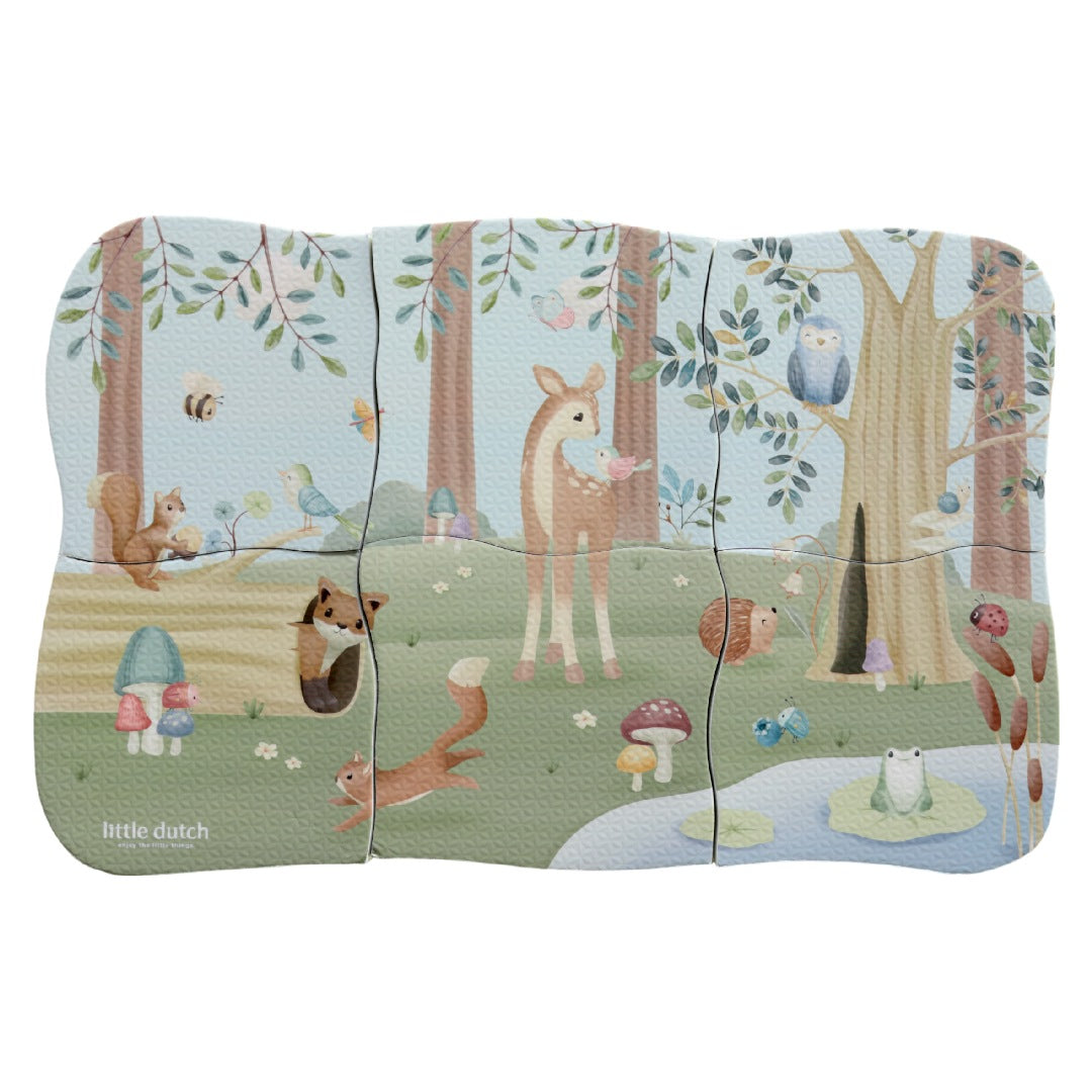 Bath Puzzle Forest Friends | Little Dutch
