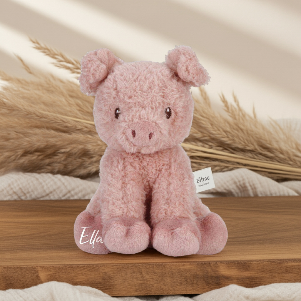Stuffed Pig 17cm Little Farm