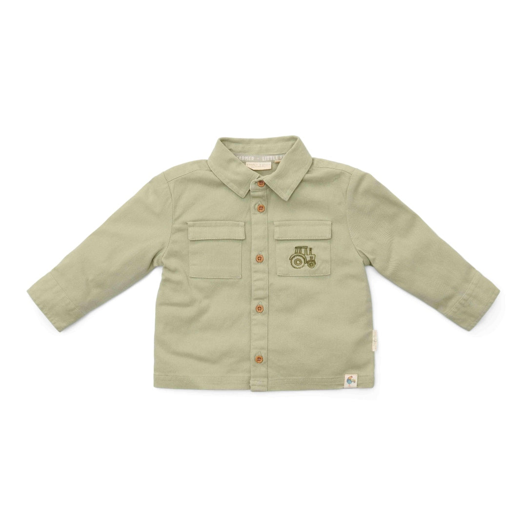 Overshirt Green | Little Dutch