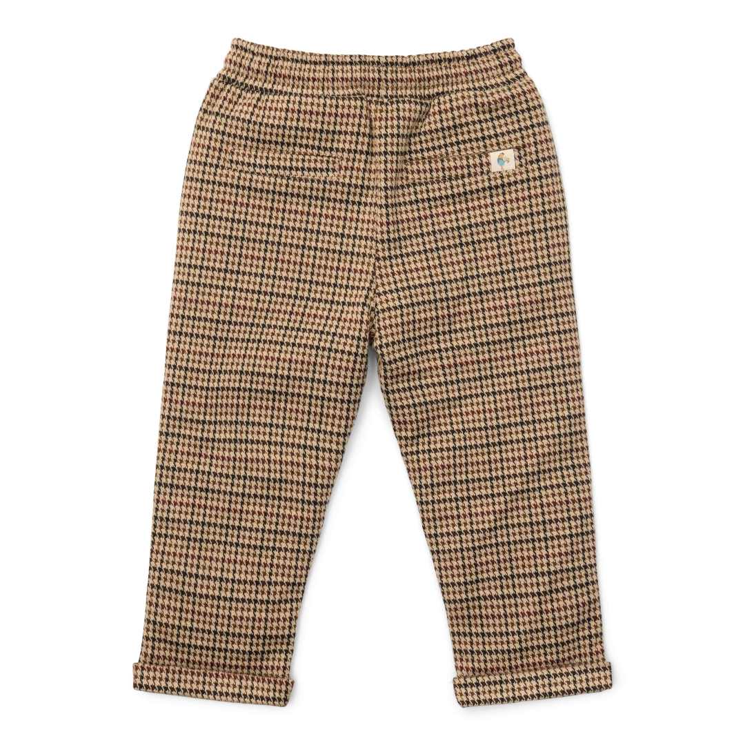 Pants Green check | Little Dutch