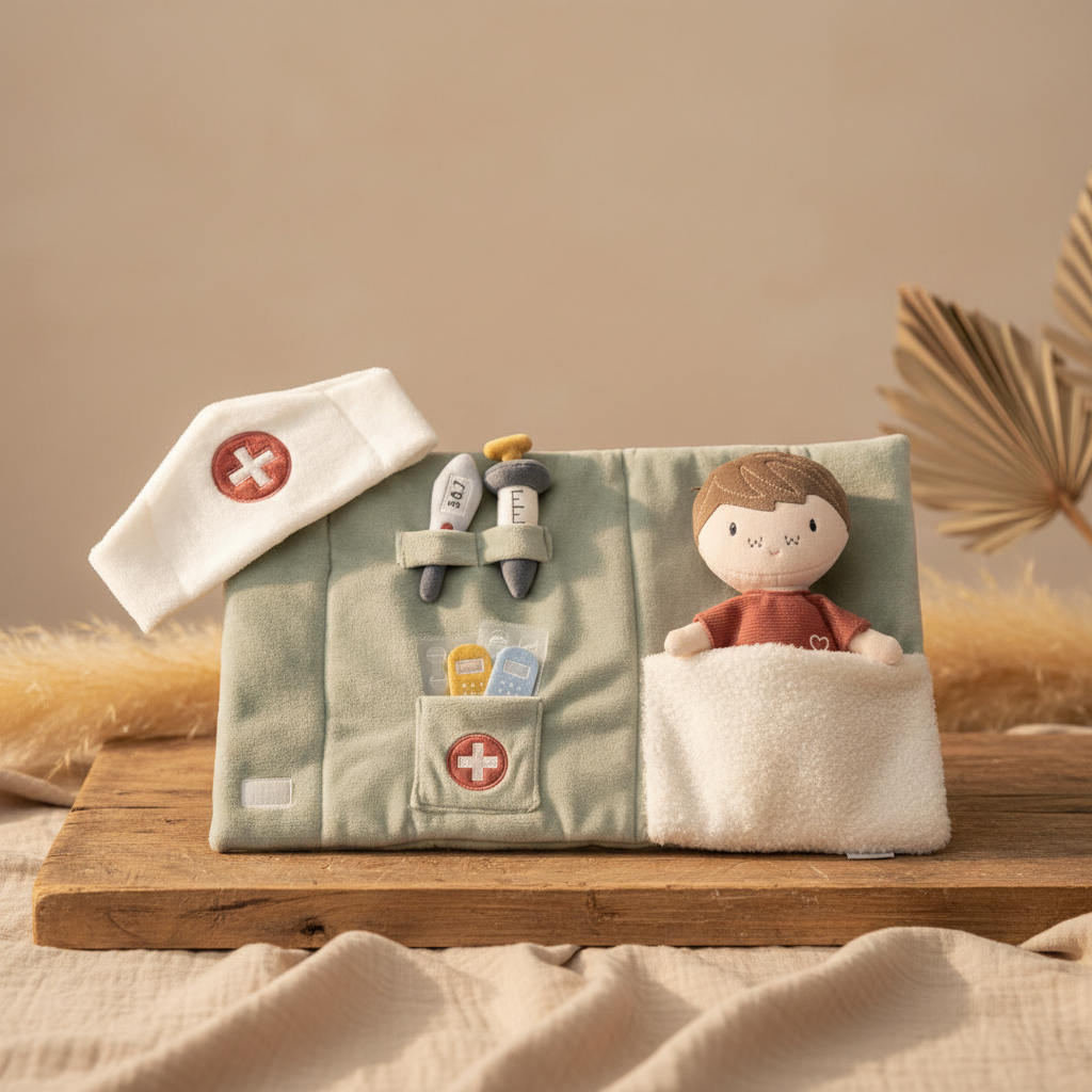 Cuddly doll Jim, Doctor playset