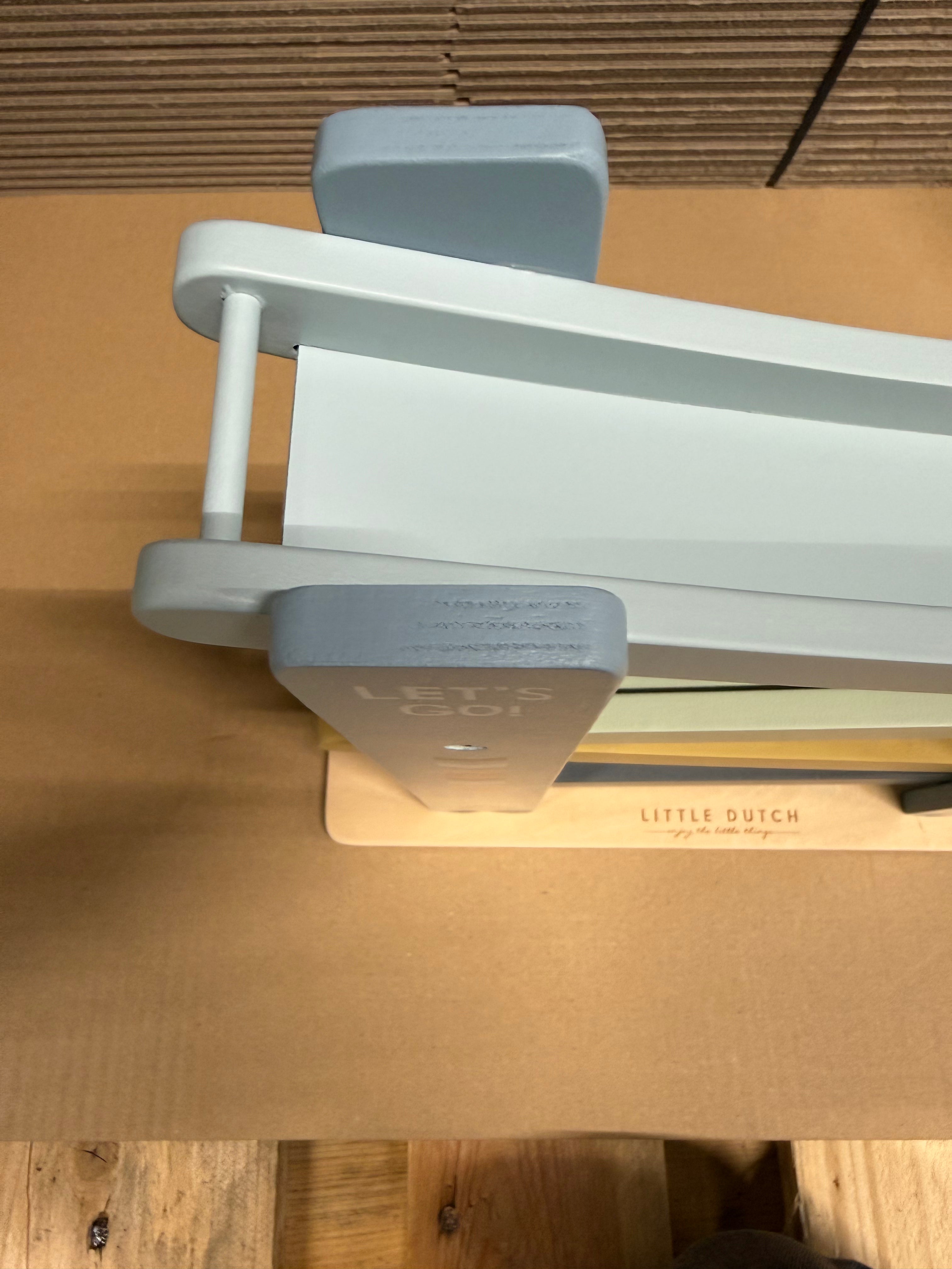 Marble Run "For Birth" Ocean Wood, blue | Little Dutch