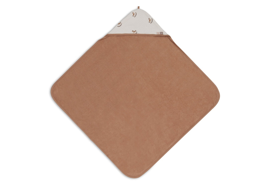 Hooded towel 75 x 75 cm Nostalgic Ride | Jollein