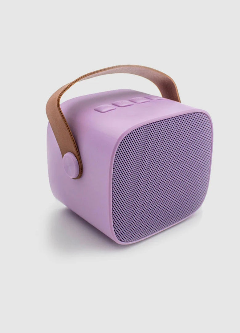 Karaoke Set - Bluetooth Speaker &amp; Microphone Purple | Lalarma