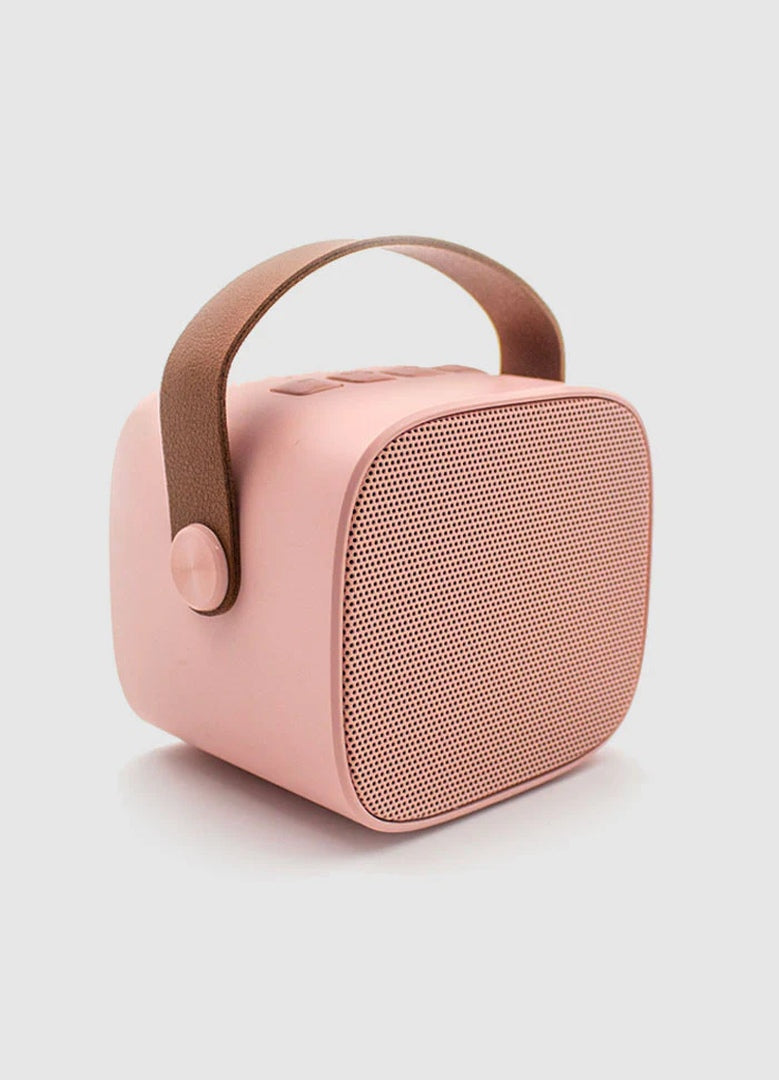 Karaoke Set - Bluetooth Speaker &amp; Microphone Rose | Lalarma