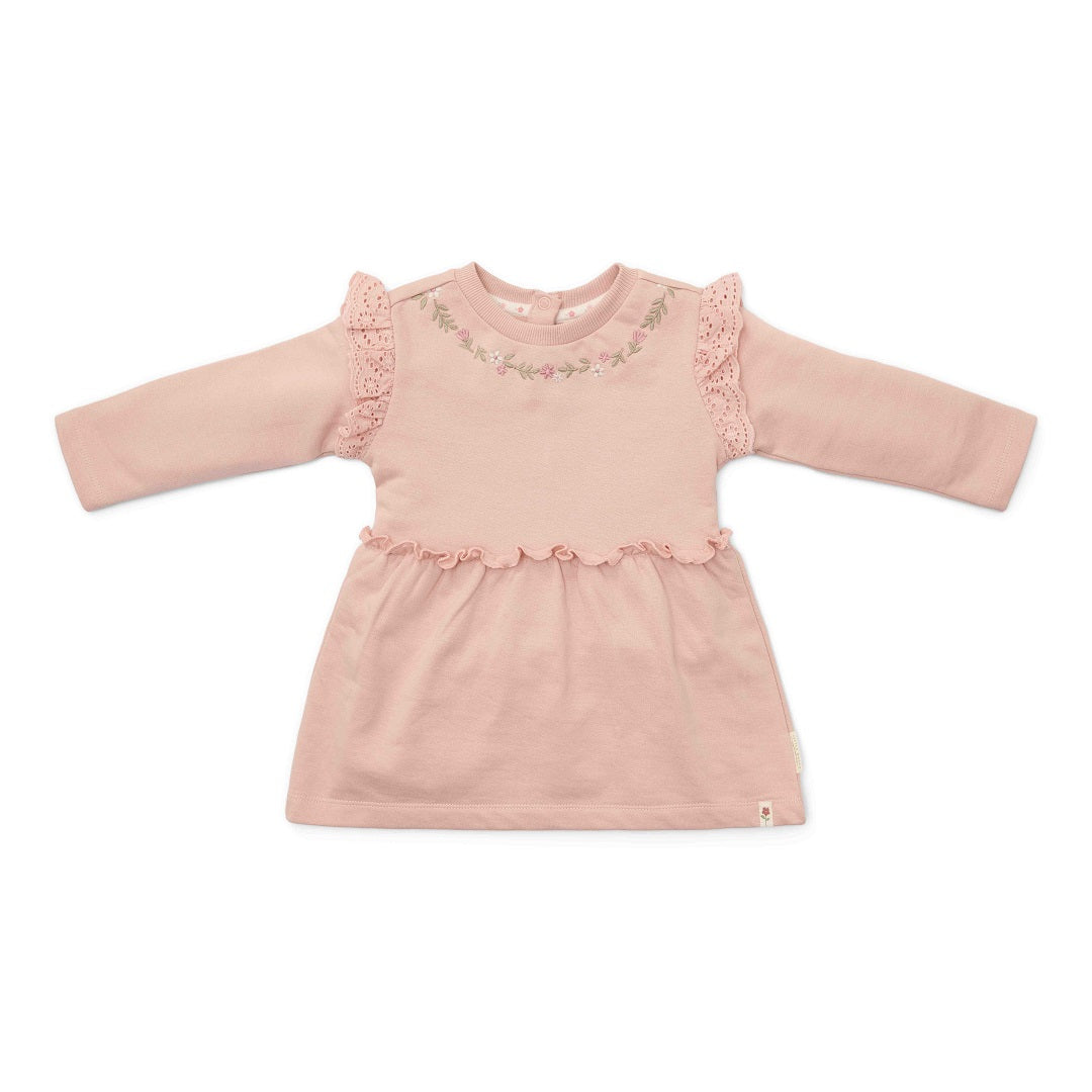 Long-sleeved dress Soft Rose – Little Farm | Little Dutch