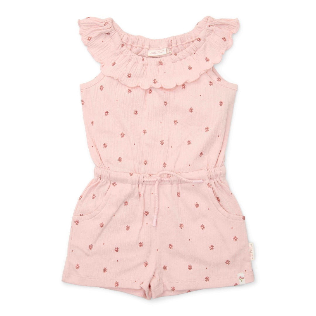 Lotus short dungarees | Little Dutch