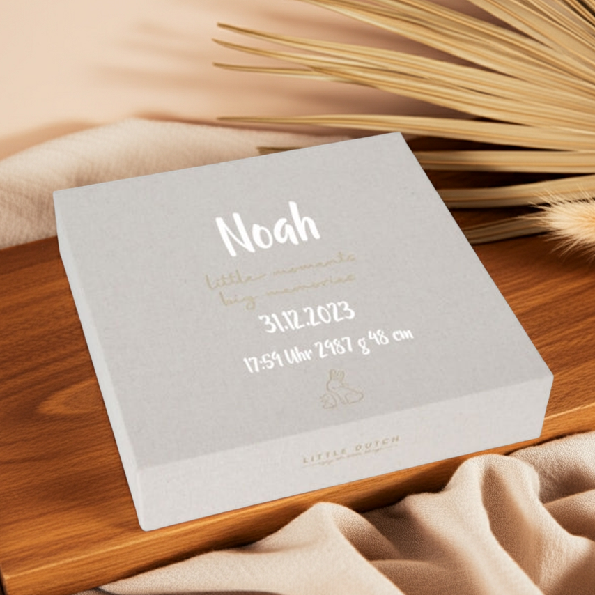 Baby Bunny Newborn Memory Box