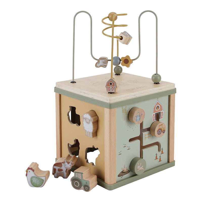 Little Farm Activity Cube - For Birth