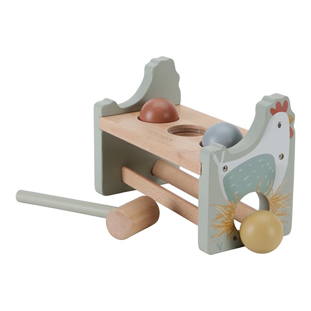 Hammer bench with balls Little Farm "For Birth"