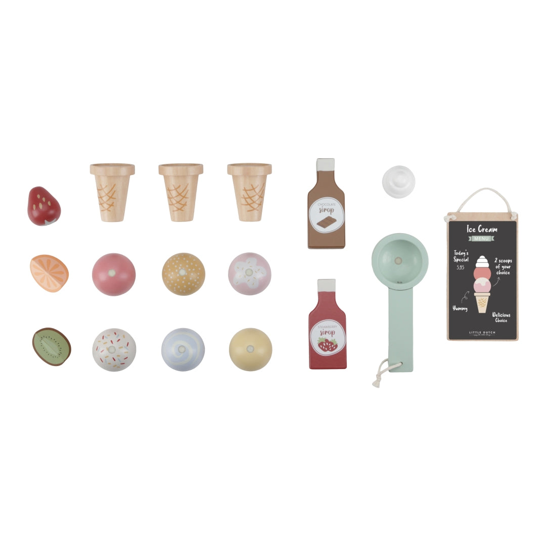 Ice cream stand toy set