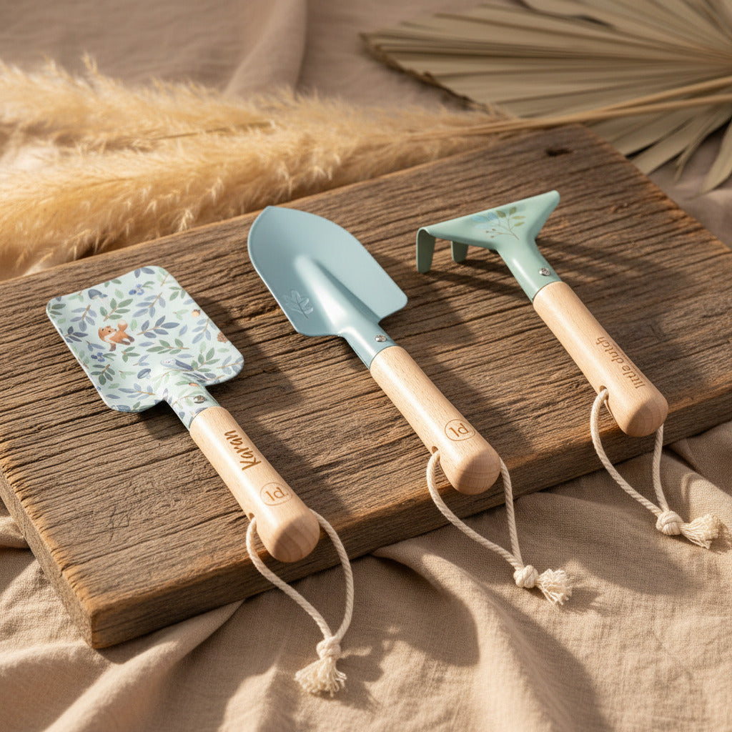 Forest Friends garden tool set