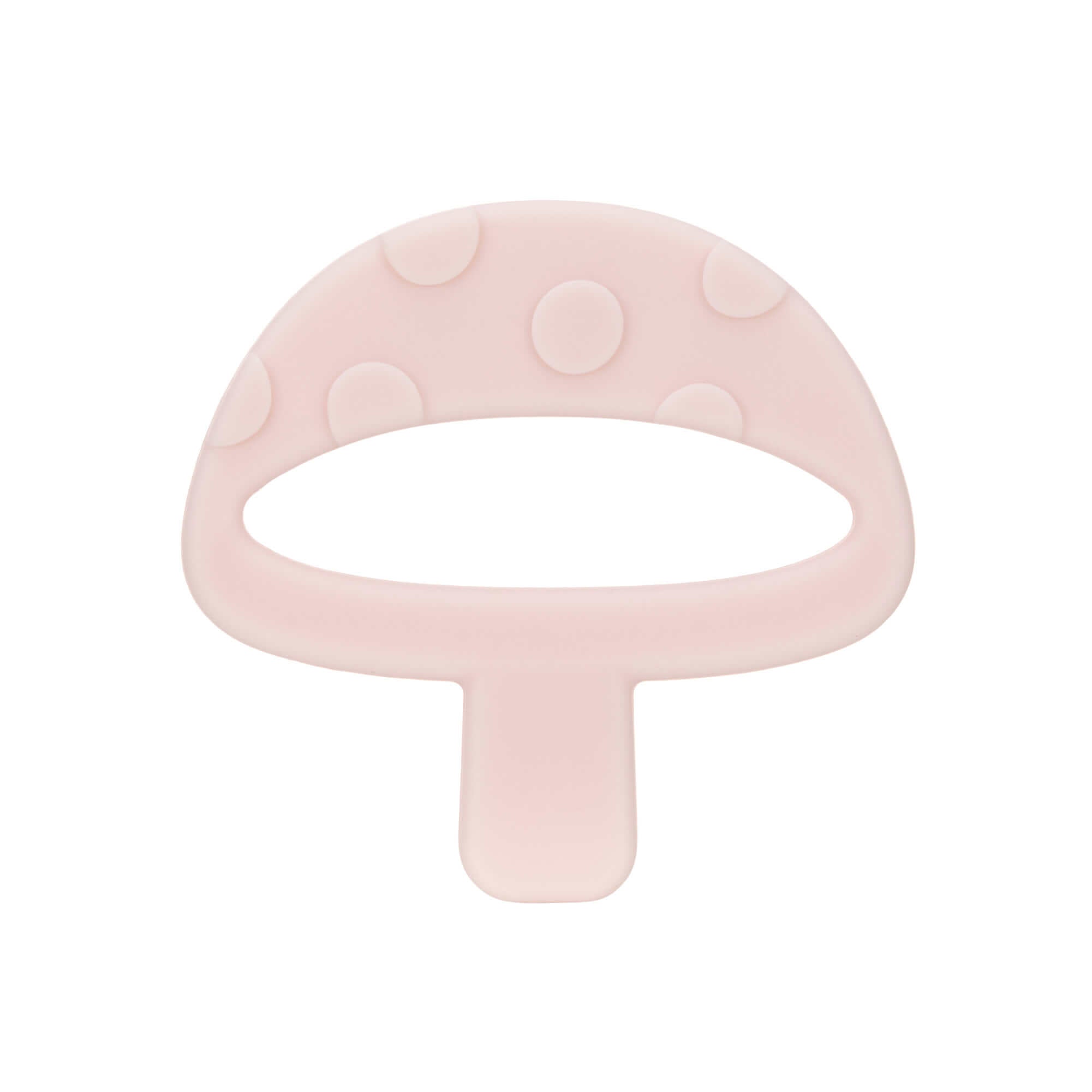 Grasping toy with teething aid mushroom pink | Lässig