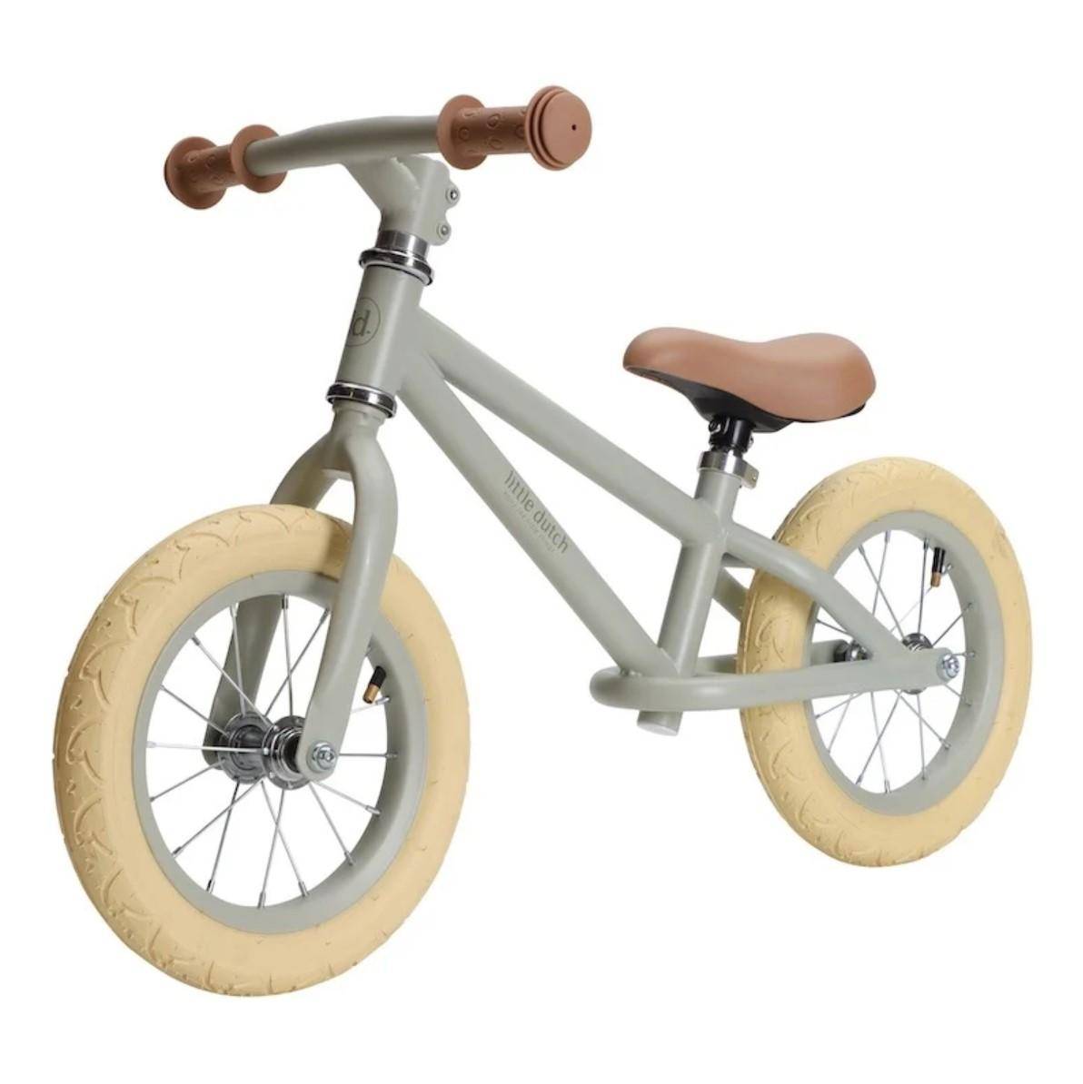 Balance bike - matte green | Little Dutch.