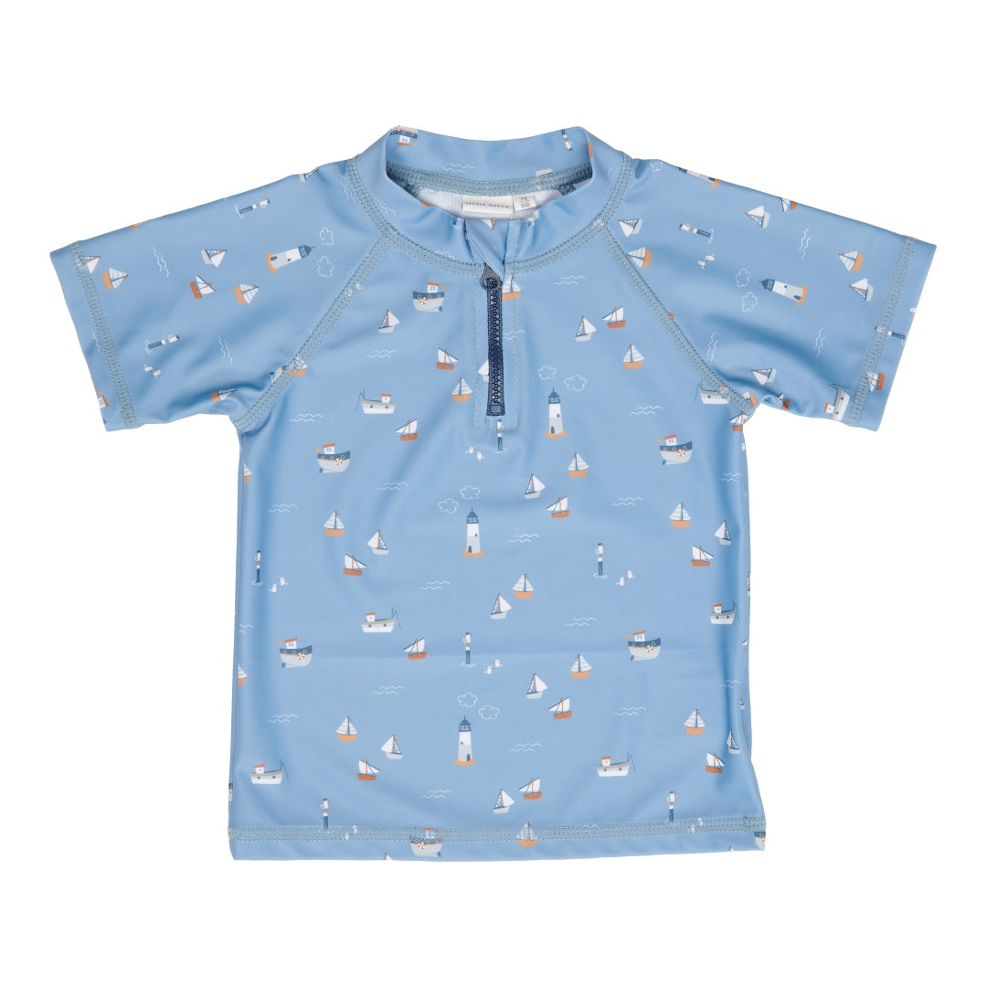 Swim shirt Sailors Bay Dark Blue | Little Dutch