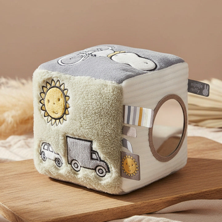 Activity Cube Soft Fluffy Green | Miffy x Tiamo