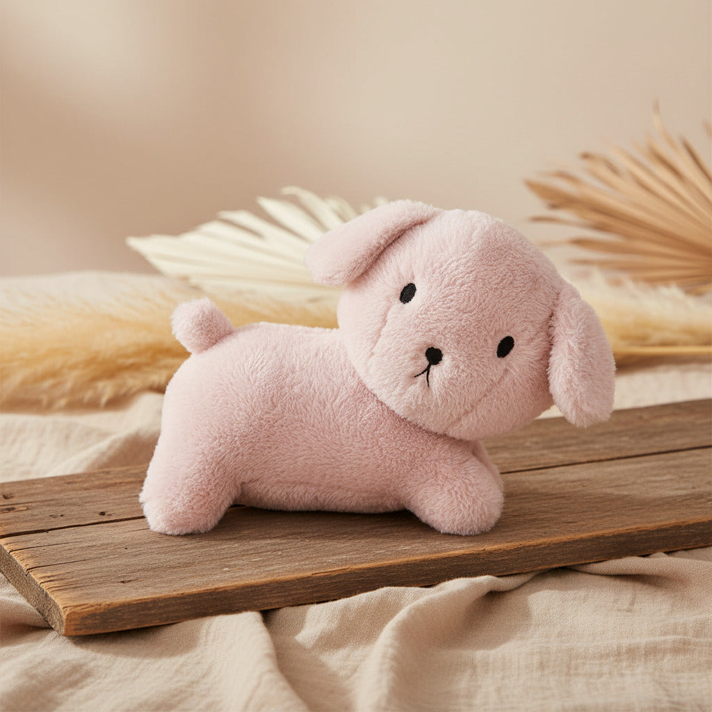 Snuffie the Dog 25 cm Fluffy Pink | Miffy x Tiamo