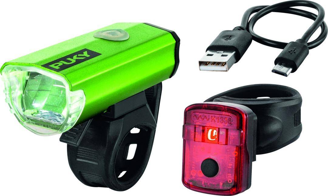 LED lighting set LUMI lamps green | PUKY